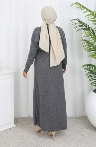 Breiwerk Lang Vest 0033-06 Antraciet 0033-06