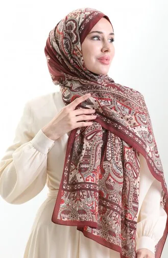 Karaca Cotton Shawl 82004-10 Black Pink 82004-10