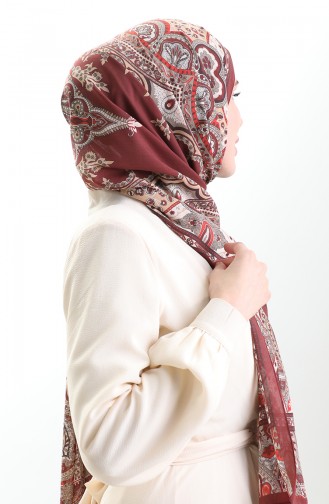 Karaca Katoenen Sjaal 82004-10 Zwart Roze 82004-10