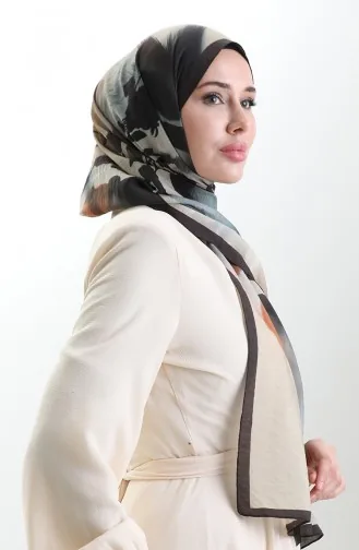 Karaca Naturfaserschal 82005-08 Bitterkaffeecreme 82005-08