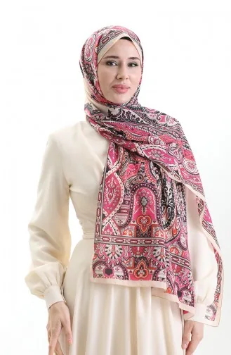 Karaca Baumwollschal 82007-01 Lachsrosa 82007-01