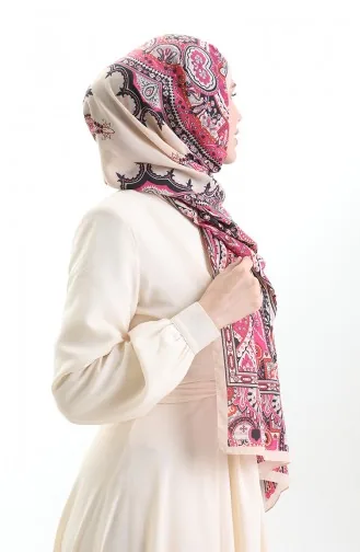 Karaca Baumwollschal 82007-01 Lachsrosa 82007-01