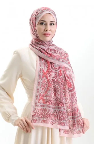 Karaca Baumwollschal 82007-03 Puder Granatapfelblüte 82007-03