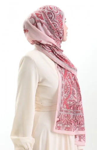 Karaca Baumwollschal 82007-03 Puder Granatapfelblüte 82007-03