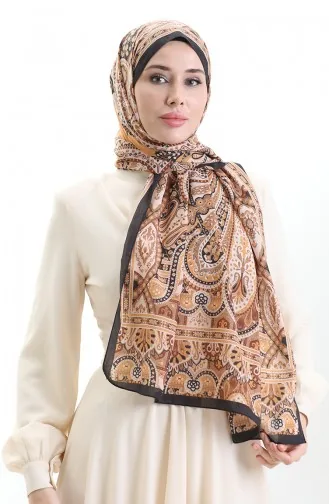Karaca Cotton Şal 82007-12 Siyah Gold