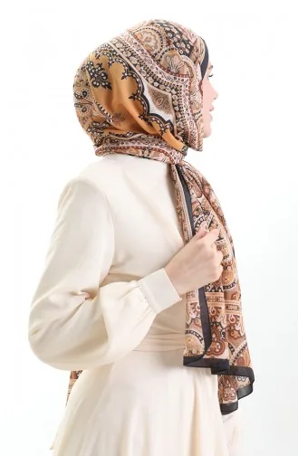 Karaca Cotton Şal 82007-12 Siyah Gold