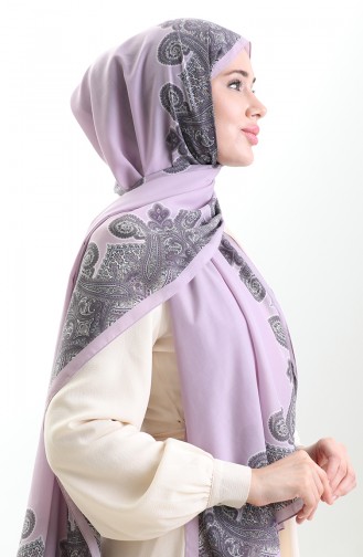 Karaca Katoenen Sjaal 82004-01 Lila 82004-01