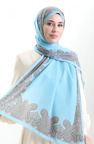 Karaca Cotton Şal 82004-06 Mavi