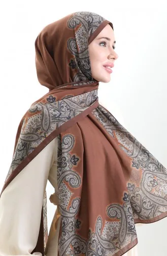 شال كاراكا القطني 82004-11 بني 82004-11
