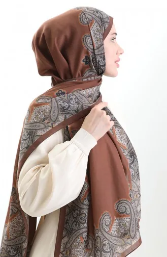 شال كاراكا القطني 82004-11 بني 82004-11