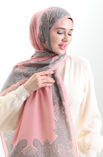 Karaca Cotton Shawl 82004-13 Pink 82004-13