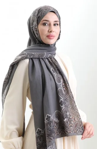 Karaca Cotton Shawl 82004-14 Smoked 82004-14