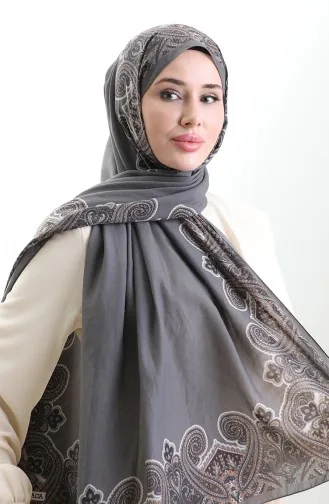 Karaca Cotton Shawl 82004-14 Smoked 82004-14