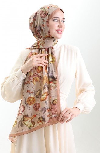 Karaca Cotton Şal 82006-06 Karamel Hardal