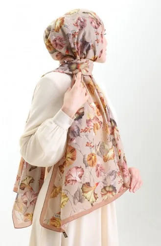 Karaca Katoenen Sjaal 82006-06 Karamel Mosterd 82006-06