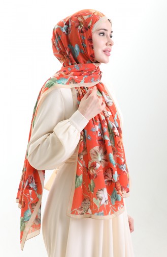 Karaca Baumwollschal 82006-09 Gold Orange 82006-09