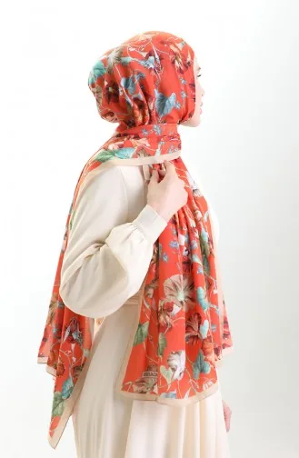 Karaca Cotton Shawl 82006-09 Gold Orange 82006-09