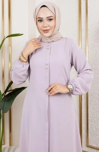 Tunique Aerobin à Boutons Détaillés 0175-11 Lilas 0175-11