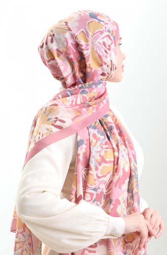 Hanzade French Silk Shawl 70329-09 Smoked Rose 70329-09