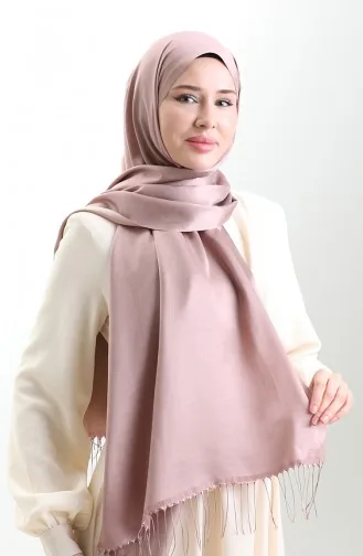 Langer Viskose Schal Mit Fransen 70331-03 Kupfer 70331-03