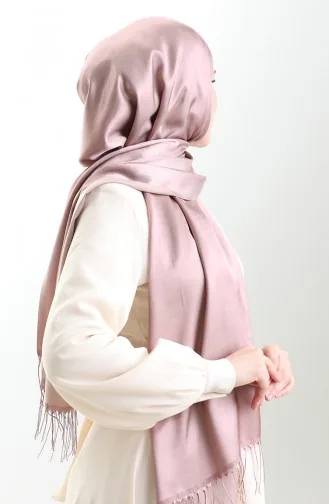 Langer Viskose Schal Mit Fransen 70331-03 Kupfer 70331-03