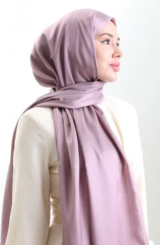 Lange Viscose Sjaal Met Franjes 70331-19 Lila 70331-19