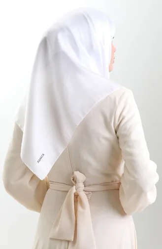 وشاح كريستال كاراجا 82022-29 أبيض 82022-29