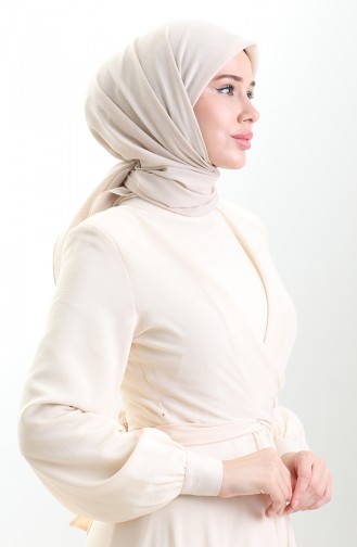 وشاح كاراكا الكتاني 82023-01 بيج فاتح 82023-01