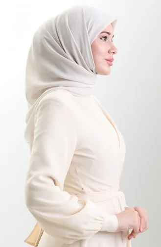 Karaca Leinenschal 82023-05 Knochen 82023-05