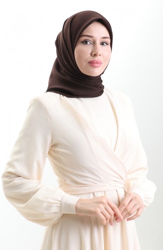 Karaca Linen Scarf 82023-09 Bitter Brown 82023-09