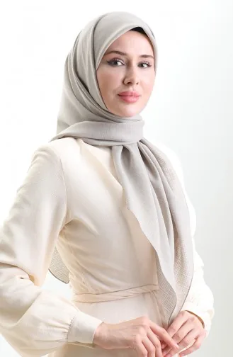 Karaca Leinenschal 82023-14 Dunkelbeige 82023-14