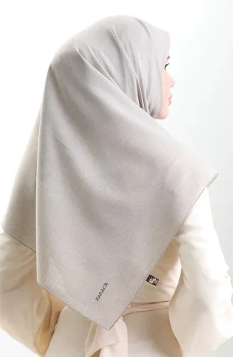 Karaca Leinenschal 82023-14 Dunkelbeige 82023-14