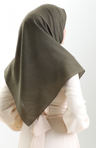 Karaca Leinenschal 82023-16 Khaki 82023-16