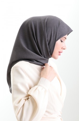 Karaca Linen Scarf 82023-18 Smoke 82023-18