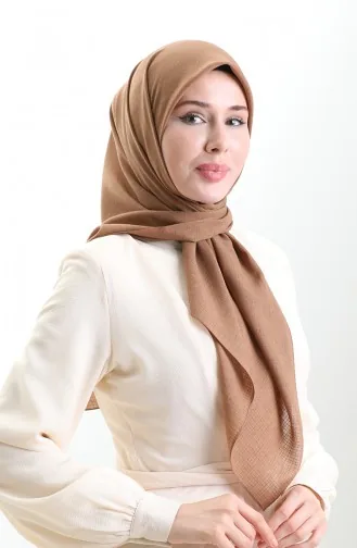 Karaca Linen Scarf 82023-19 Brown 82023-19