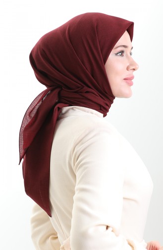 Karaca Linen Eşarp 82023-20 Koyu Bordo