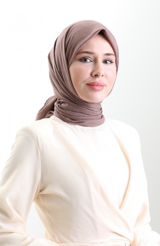 Karaca Linen Eşarp 82023-25 Açık Mürdüm