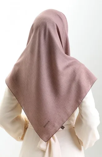 Karaca Leinenschal 82023-25 Hellpflaumenrot 82023-25