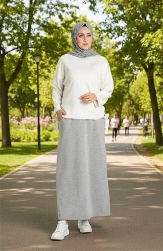 Gray Skirt 0152-01