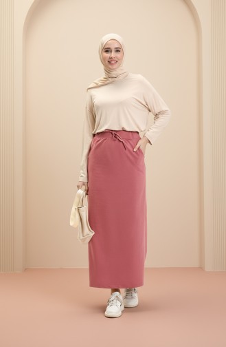 Jupe Rose Pâle 0152-22