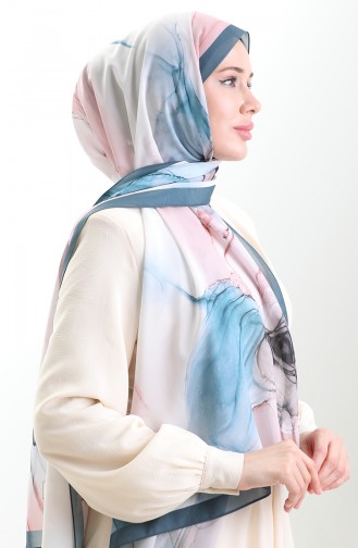 Hanzade French Silk Shawl 70328-06 Oil Rose Dust 70328-06