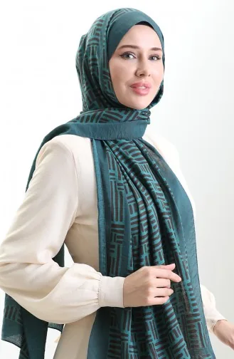 شال كاراكا من الألياف الطبيعية 82008-06 بني بترولي 82008-06