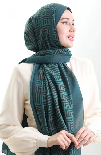 شال كاراكا من الألياف الطبيعية 82008-06 بني بترولي 82008-06