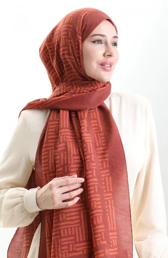 Châle En Fibre Naturelle Karaca 82008-08 Tuile 82008-08