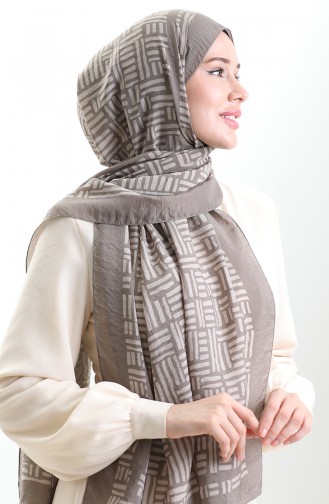 Karaca Naturfaser Schal 82008-10 Dunkelbeige 82008-10