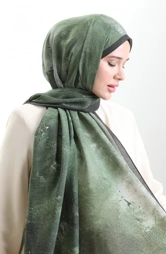 Karaca Natuurlijke Vezel Sjaal 82010-06 Khaki 82010-06