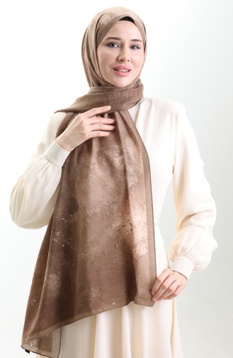 Karaca Natuurlijke Vezel Sjaal 82010-13 Bruin 82010-13