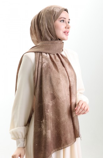 Karaca Natuurlijke Vezel Sjaal 82010-13 Bruin 82010-13