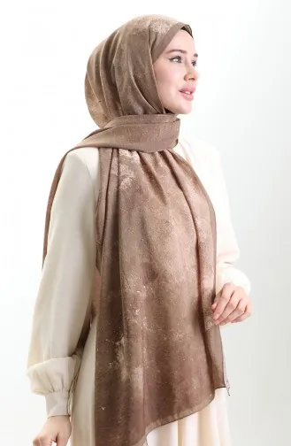 Karaca Natuurlijke Vezel Sjaal 82010-13 Bruin 82010-13