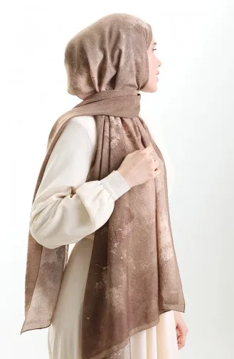 Karaca Natuurlijke Vezel Sjaal 82010-13 Bruin 82010-13